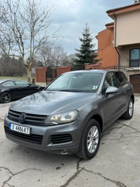 VW Touareg 3.0 TDI Bluemotion * Алкантара* Кожен салон* Пружи, снимка 3