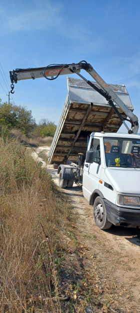 Iveco 3510 Самосвал с кран, снимка 5 - Камиони - 45624297