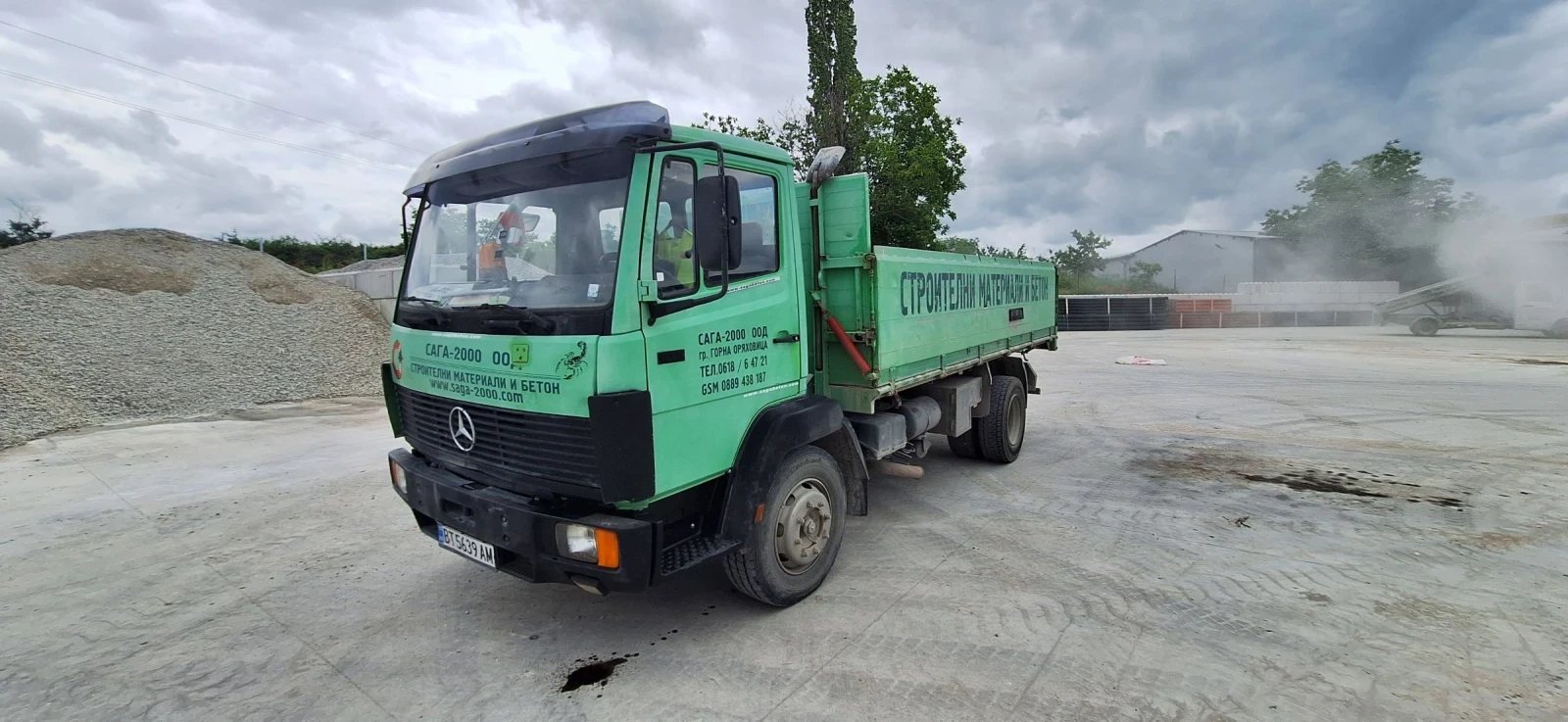 Mercedes-Benz 1117 Самосвал, снимка 4 - Камиони - 55470083