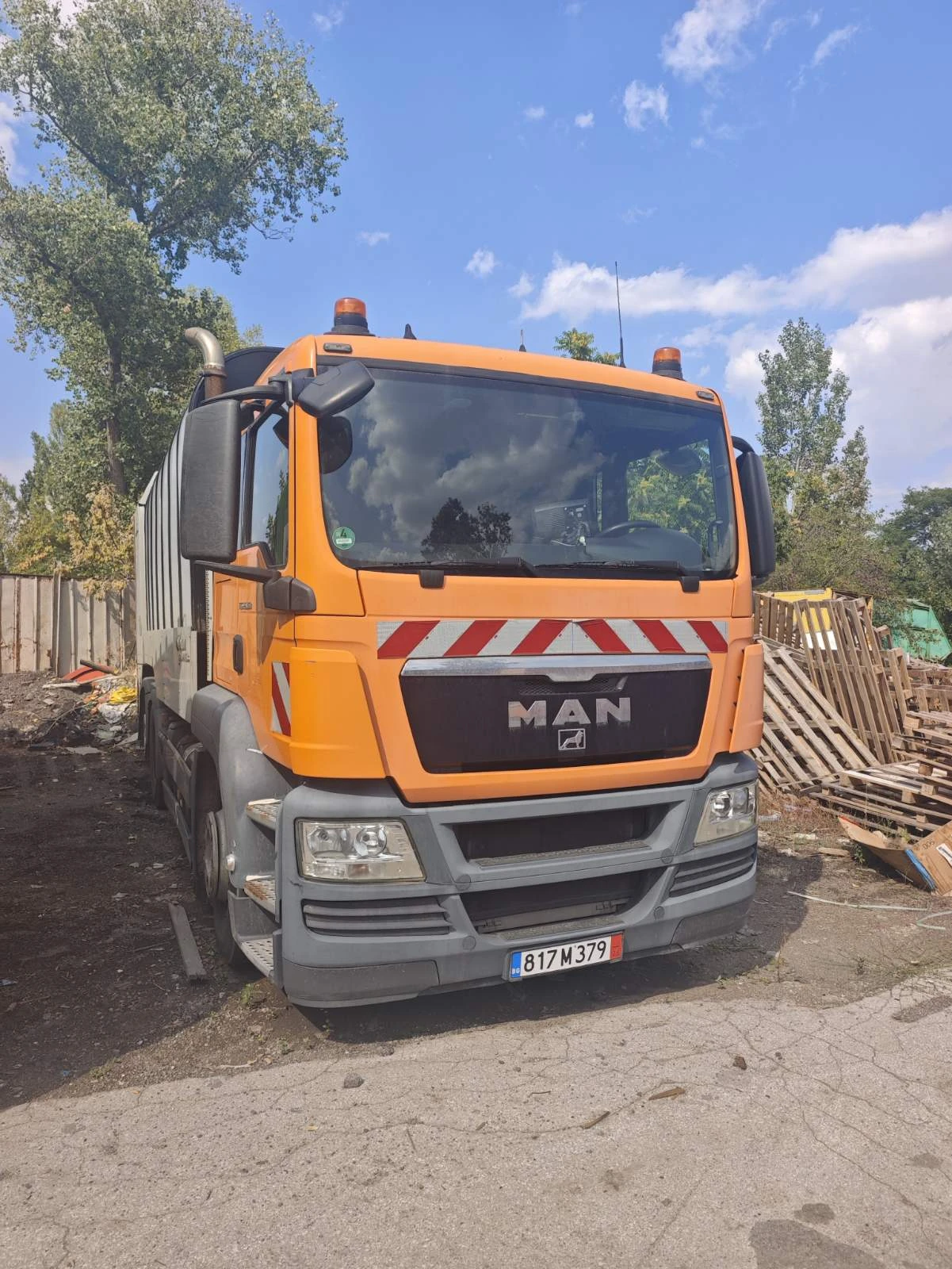 Man Tgs Сметосъбирач Ротопреса, снимка 2 - Камиони - 55899103