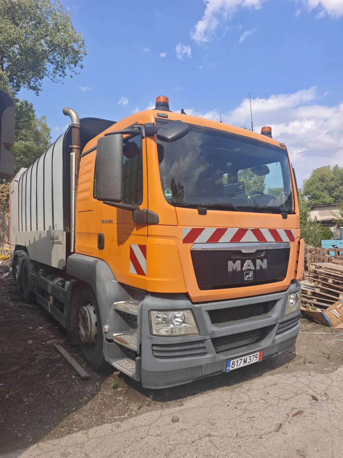 Man Tgs Сметосъбирач Ротопреса, снимка 3 - Камиони - 55899103