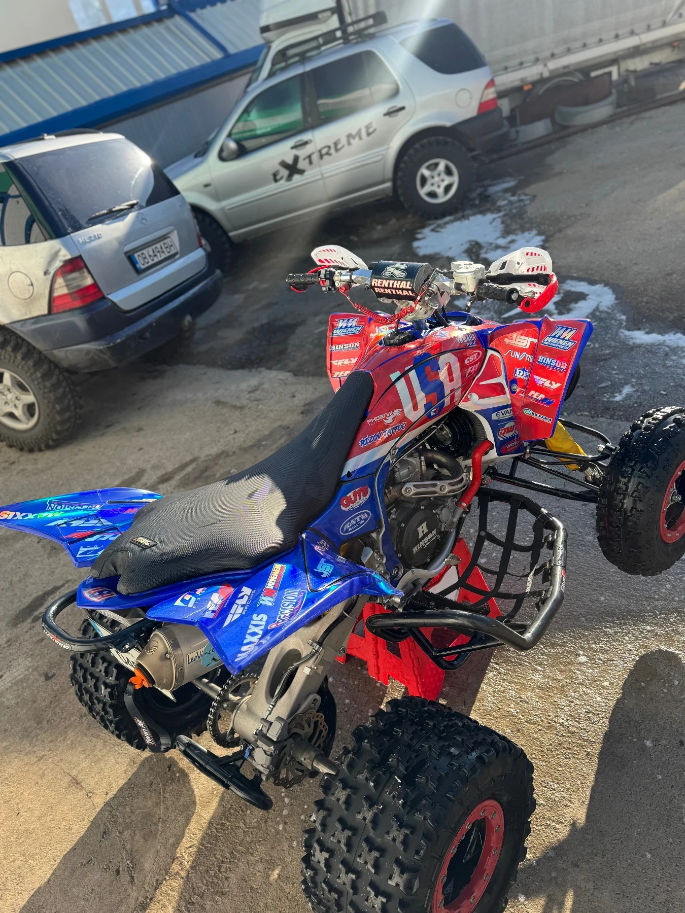 Yamaha Yfz Продавам атв yamaha yfz 450  Атв то е с много дора - изображение 3