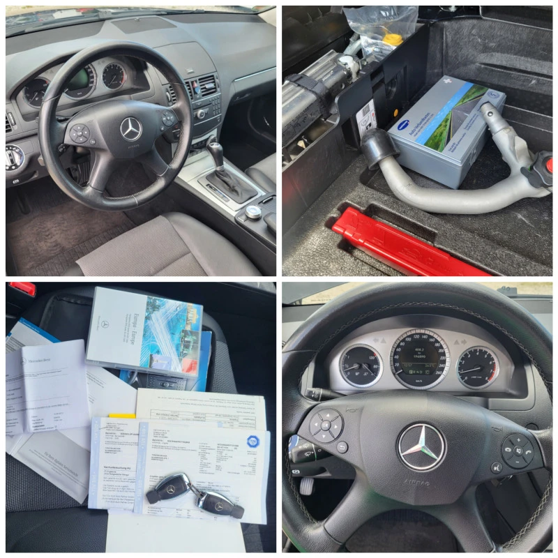 Mercedes-Benz C 180 156* AC* NAVI* КОЖА* AUTOMAT, снимка 16 - Автомобили и джипове - 46320348