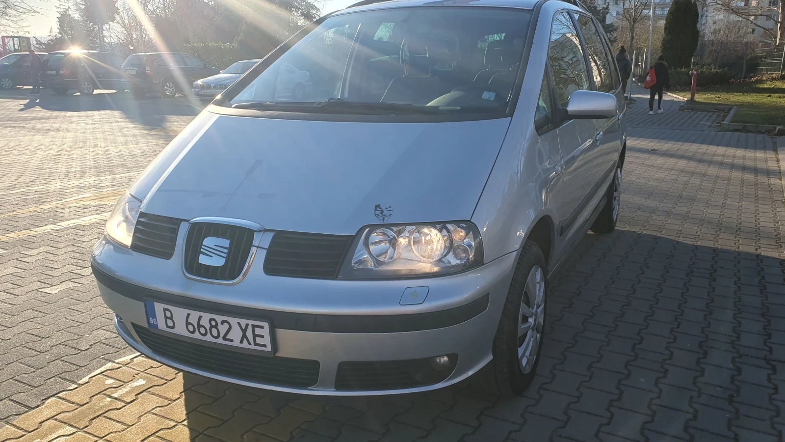 Seat Alhambra 2.0i Газов Инжекцион 7места, снимка 1