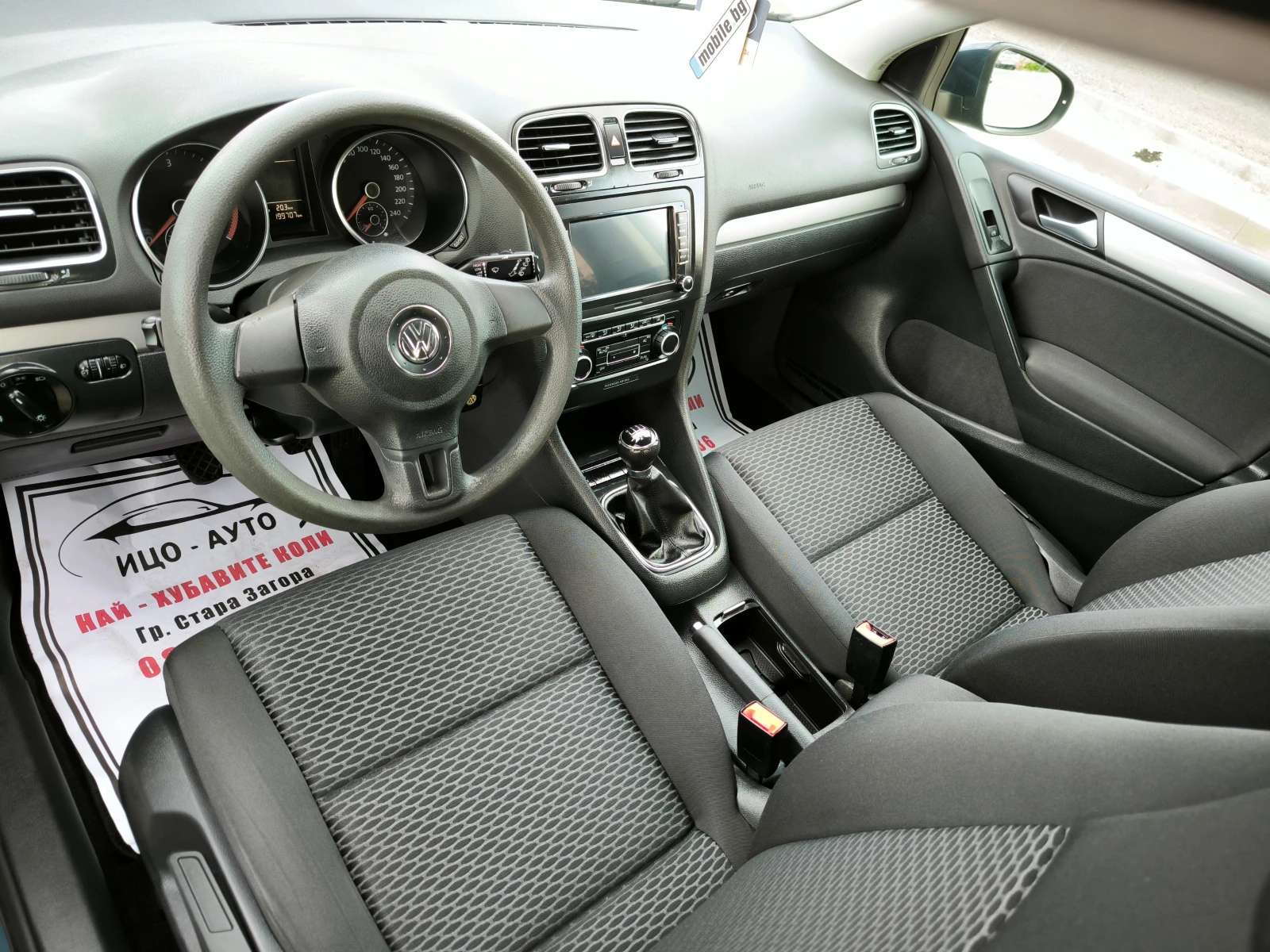 VW Golf 6-2, 0 TDi-110k.c.HABИ, ЕВРО 5, ПЕРФЕКТЕН! - изображение 9