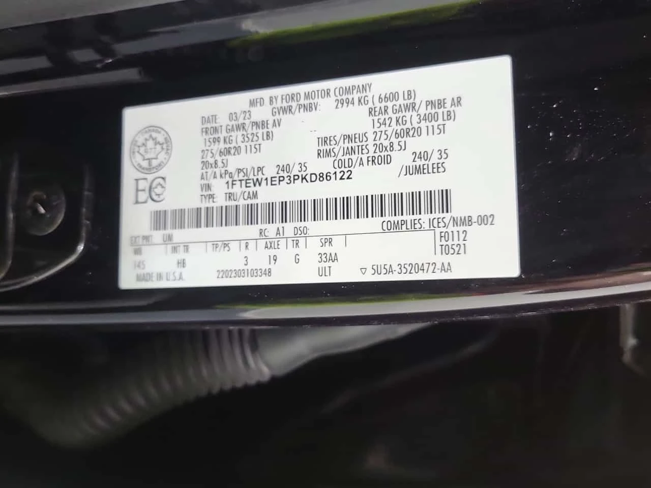 Ford F150 * LARIAT CREW CAB SHORT BED * CARFAX * ЦЕНА ДО БГ, снимка 17 - Автомобили и джипове - 54645585