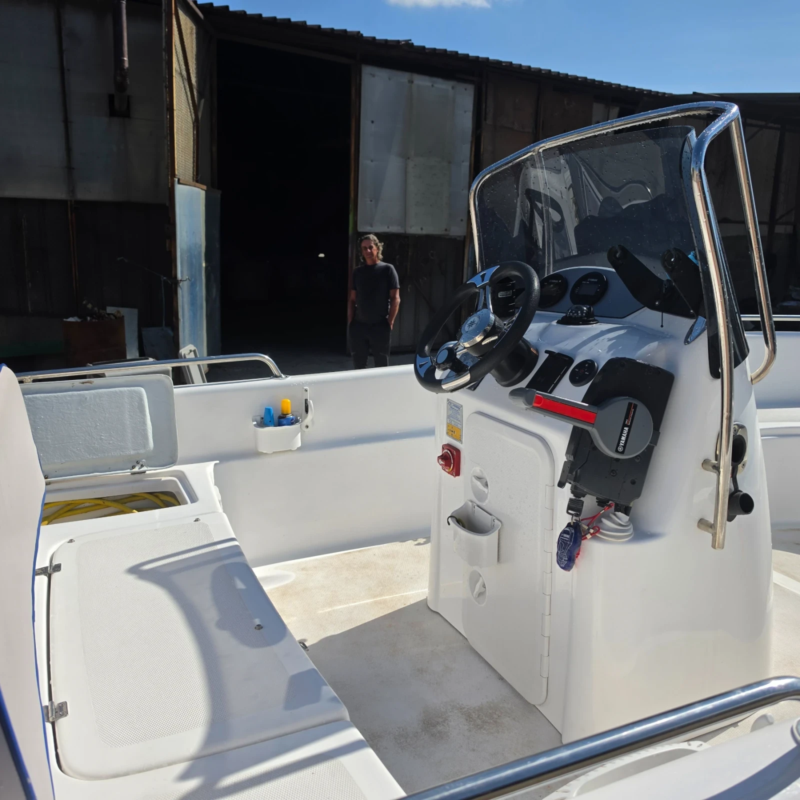 Лодка Poseidon BLU 480, снимка 5 - Воден транспорт - 56056986