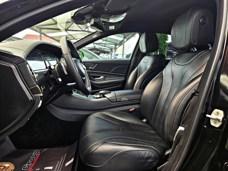 Mercedes-Benz S 350 AMG/BLACК EDITION/DISTR/CAMERA/ВАКУУМ/МАСАЖ/LIZING, снимка 15 - Автомобили и джипове - 49799455