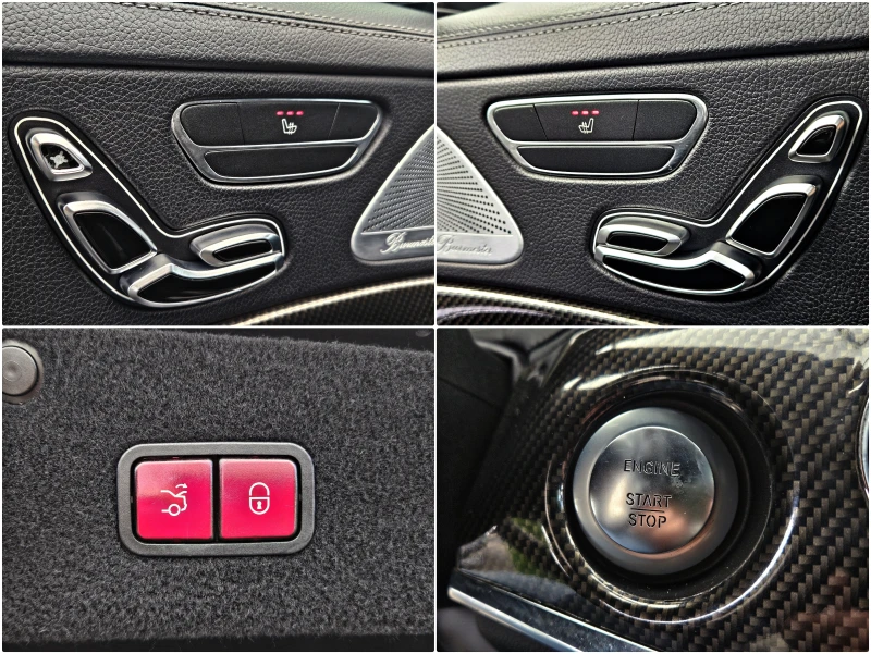 Mercedes-Benz S 350 AMG/BLACК EDITION/DISTR/CAMERA/ВАКУУМ/МАСАЖ/LIZING, снимка 14 - Автомобили и джипове - 49799455