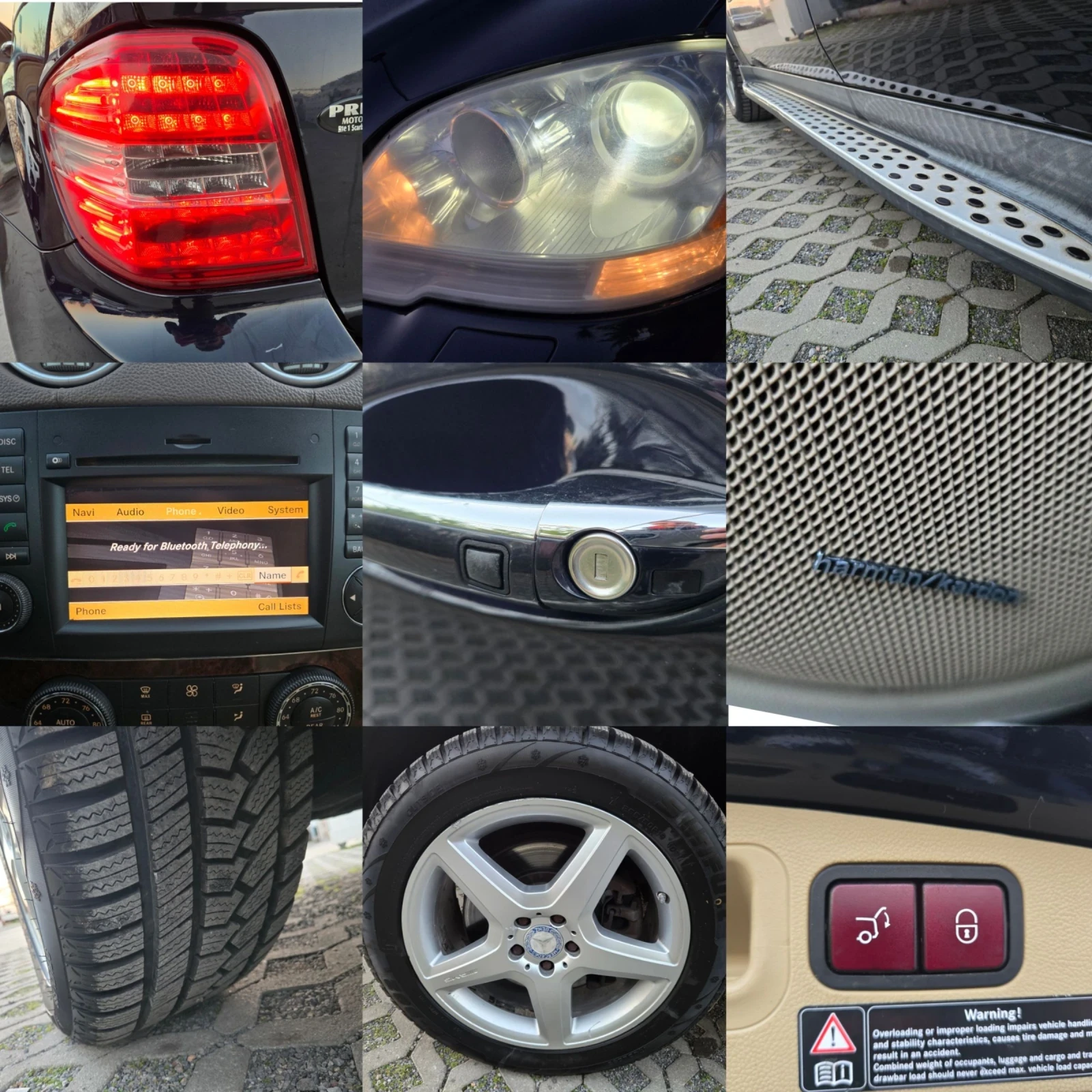 Mercedes-Benz ML 550 5.5i-388��= AMG LINE= 4MATIC= KEYLESS= ������� | Mobile.bg � ����������� 17