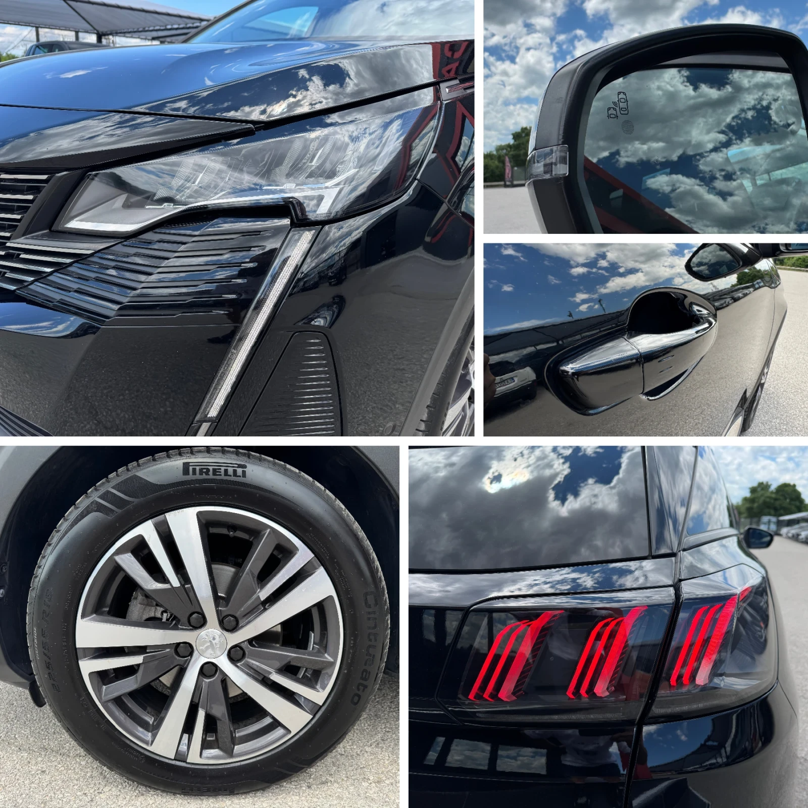Peugeot 3008 1.5D-ALLURE-FACELIFT-KEYLESS-BLIND SPOT-CAMERA-TOP, снимка 7 - Автомобили и джипове - 54914690