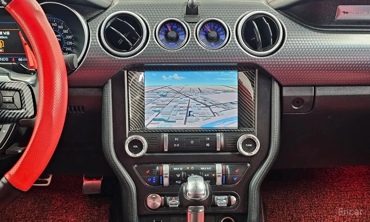 Ford Mustang Coupe/КОЖА/ОБДУХ/ПОДГРЕВ/ДИГ.КИЛОМЕТРАЖ, снимка 14 - Автомобили и джипове - 56081183