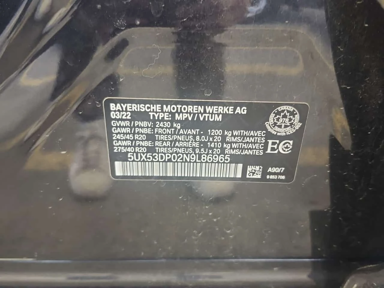 BMW X3 Sports Activity Vehicle Xdrive30i * CARFAX * , снимка 16 - Автомобили и джипове - 56209185