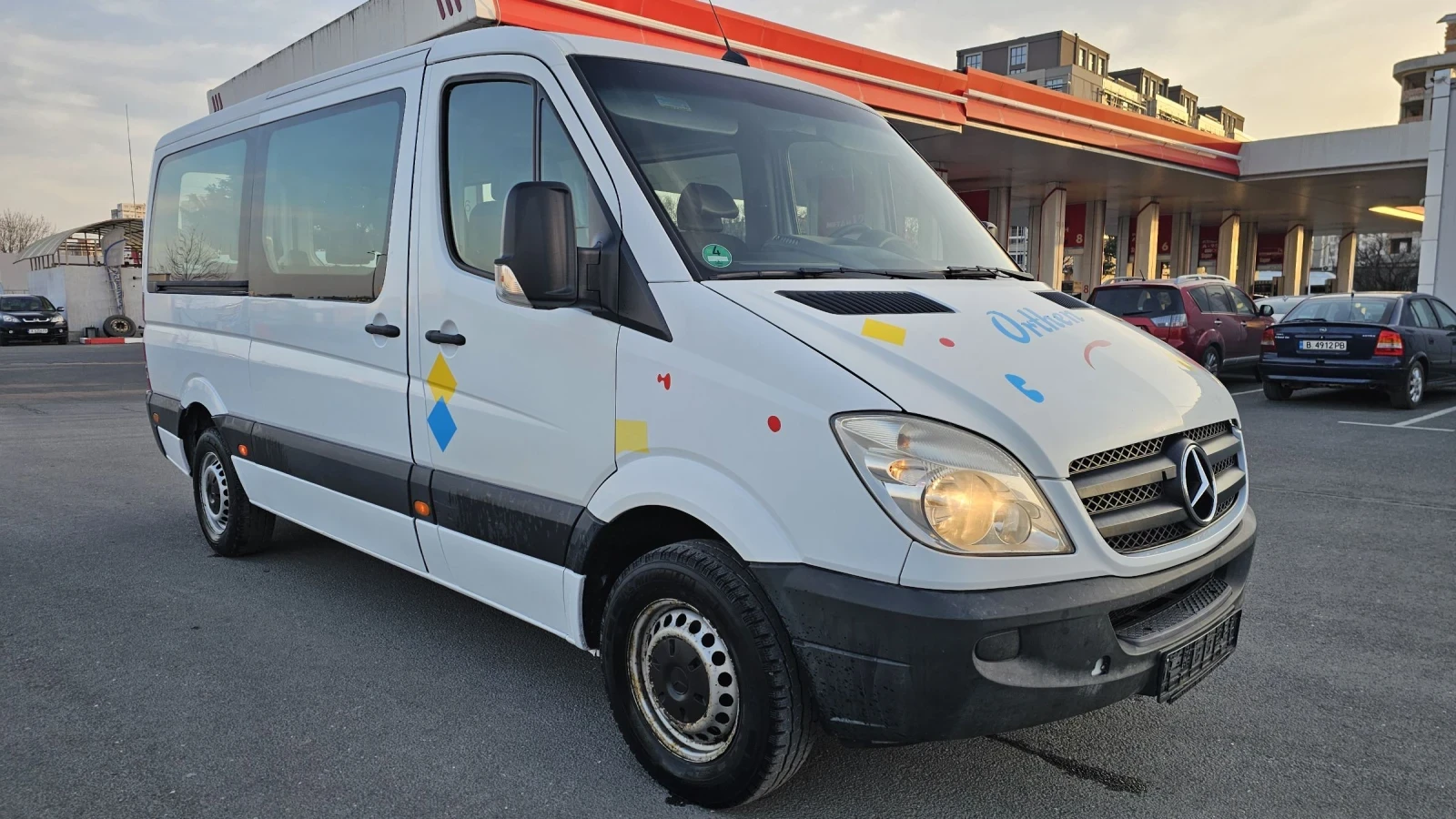 Mercedes-Benz Sprinter 211 CDI - 9 места, двигател OM646