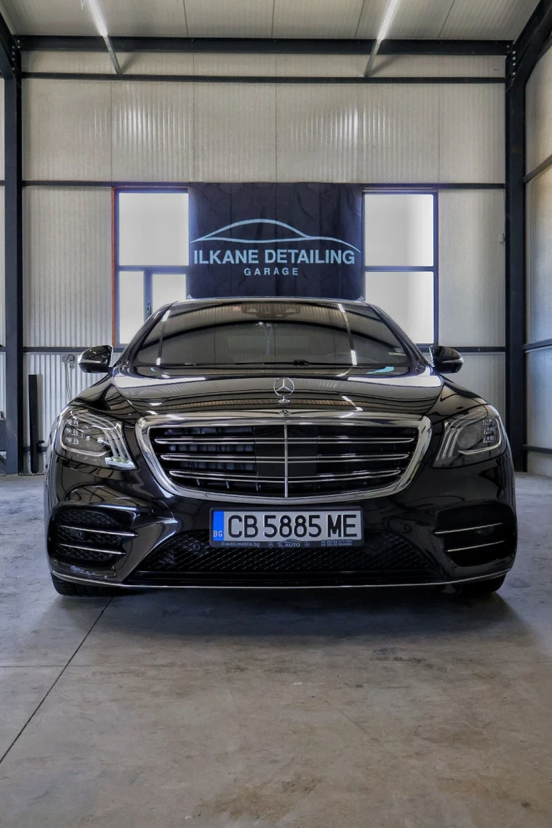 Mercedes-Benz S 400  AMG* 4MAT* 9G* DISTR* HUD* ВАКУМ* ОБДУХ* 360САМ* , снимка 4 - Автомобили и джипове - 52545728
