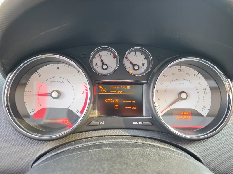 Peugeot 308 CC 2.0 163к.с. FELINE КОЛЕДНИ ПРОМОЦИИ!, снимка 14 - Автомобили и джипове - 51360675