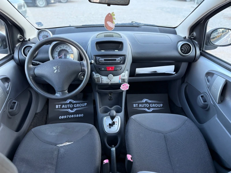 Peugeot 107 1.0i АВТОМАТИК, снимка 10 - Автомобили и джипове - 52746828