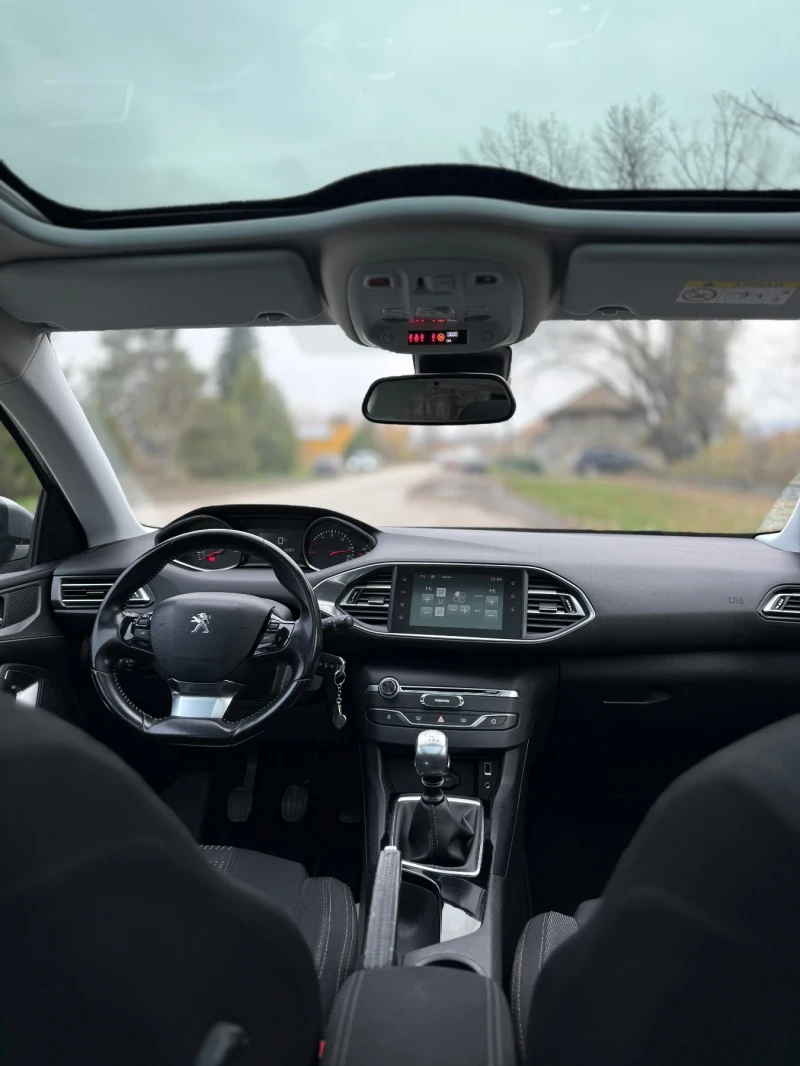 Peugeot 308 1.6 BlueHdi ПАНОРАМА КАМЕРА, снимка 10 - Автомобили и джипове - 52752005