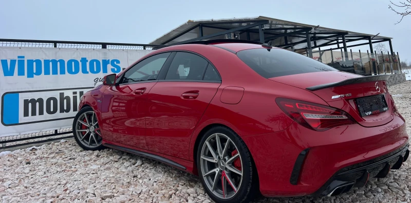 Mercedes-Benz CLA 45 AMG FACELIFT/F1/PANORAMA/CARBON/FULL/MAX/UNIKAT, снимка 4 - Автомобили и джипове - 53421848