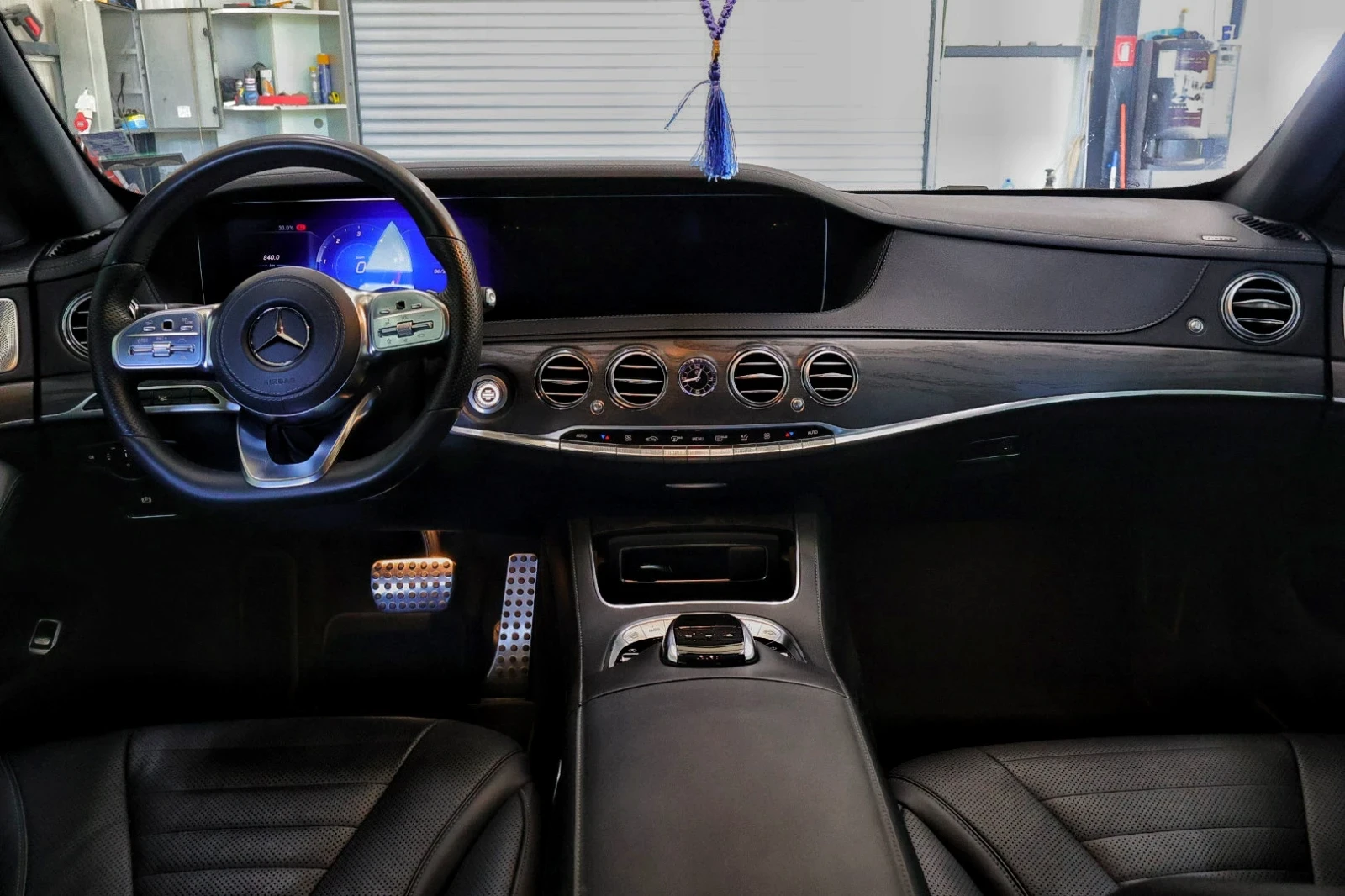 Mercedes-Benz S 400  AMG* 4MAT* 9G* DISTR* HUD* ВАКУМ* ОБДУХ* 360САМ*  - изображение 9