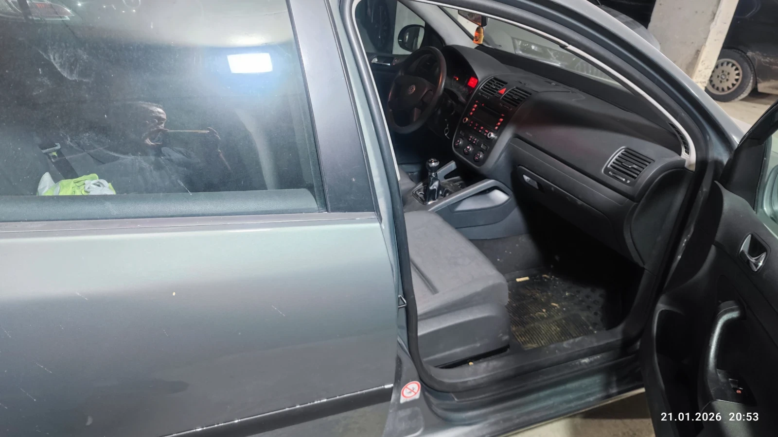 VW Golf 1.9 SDI 90к.с. без документи ЦЯЛ ЗА ЧАСТИ , снимка 12 - Автомобили и джипове - 53503332