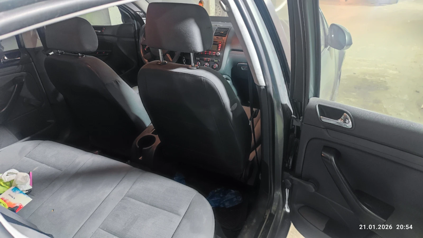 VW Golf 1.9 SDI 90к.с. без документи ЦЯЛ ЗА ЧАСТИ  - изображение 9