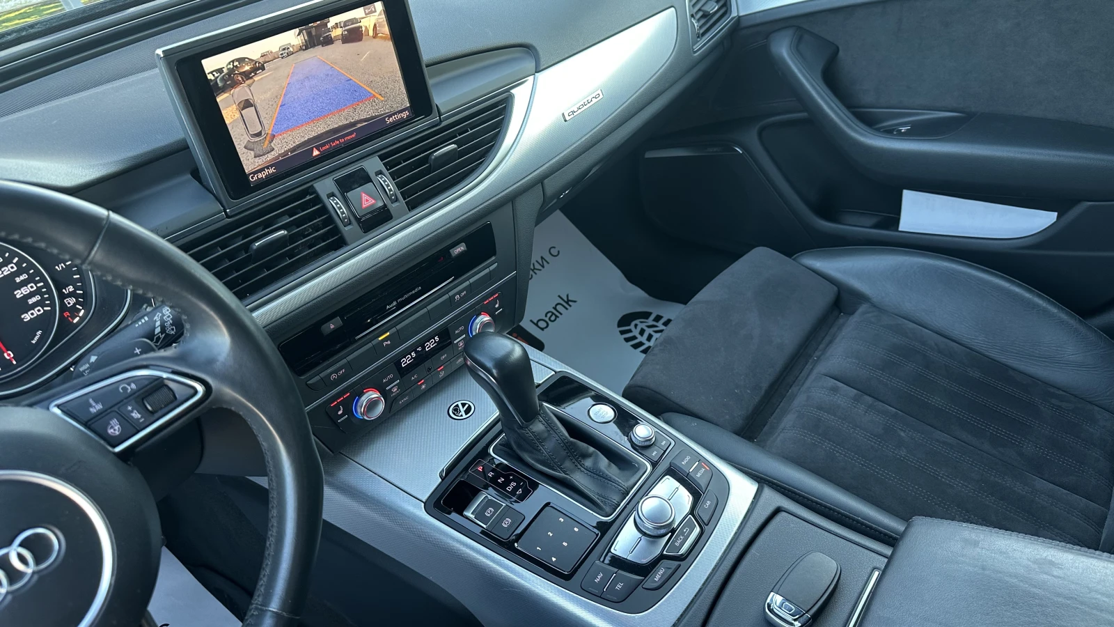 Audi A6 3.0TD| QUATTRO| ВЪЗДУШНО ОКАЧВАНЕ| СЕРВИЗНА ИСТОРИ, снимка 11 - Автомобили и джипове - 54145939