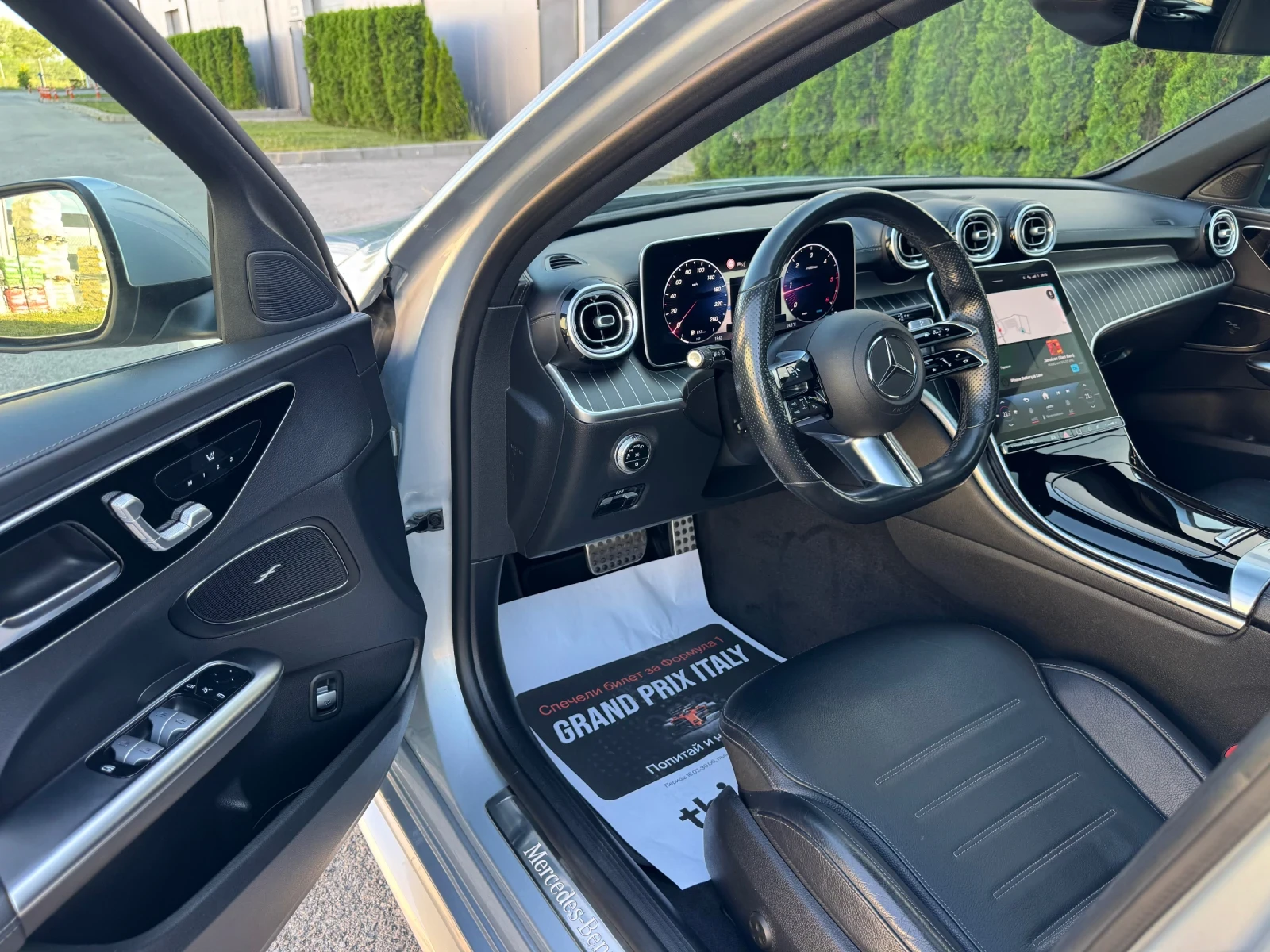 Mercedes-Benz C 220 d AMG/EQ Boost/9G-Tronic/FULL/ШВЕЙЦАРИЯ!!!, снимка 7 - Автомобили и джипове - 54995671