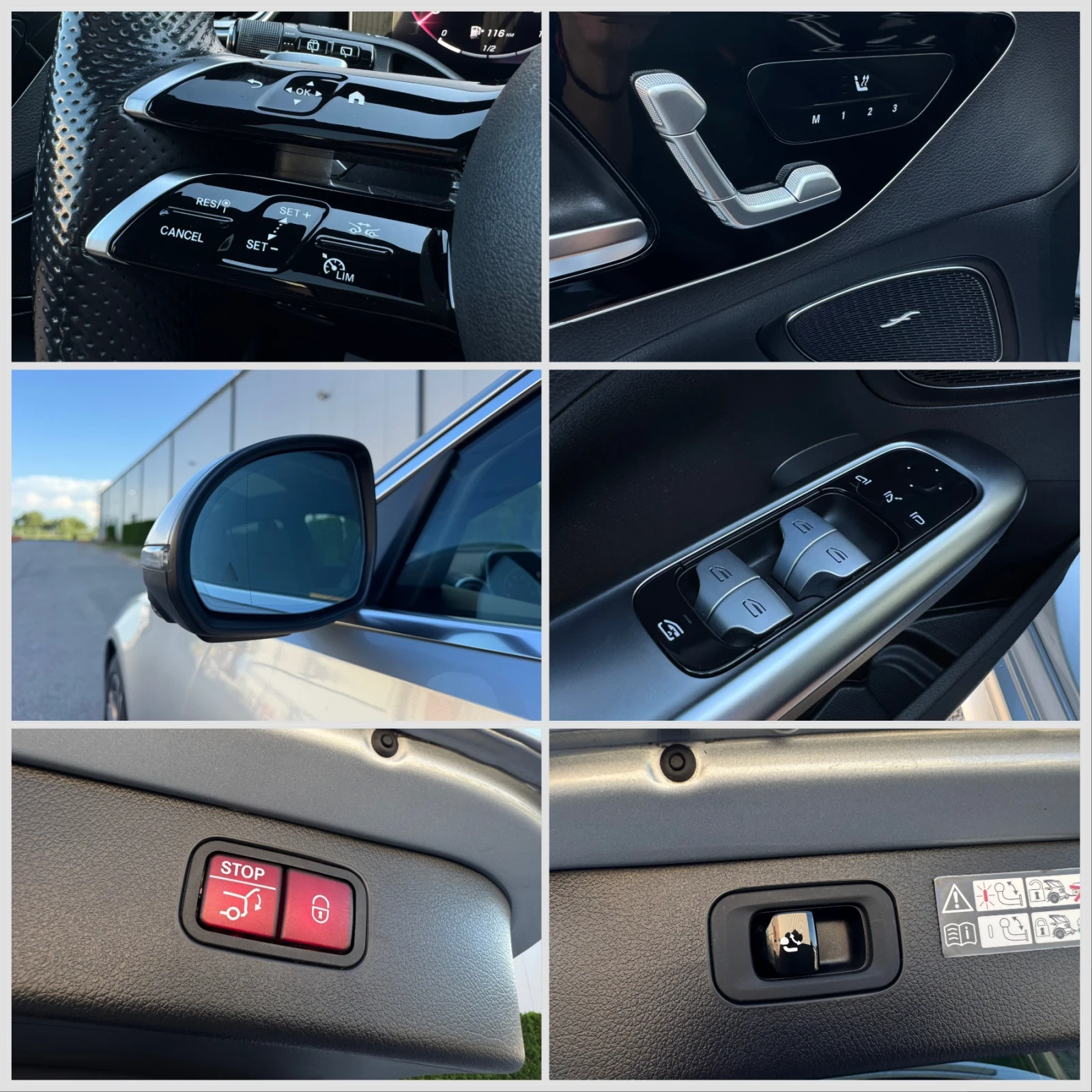Mercedes-Benz C 220 d AMG/EQ Boost/9G-Tronic/FULL/ШВЕЙЦАРИЯ!!!, снимка 17 - Автомобили и джипове - 54995671