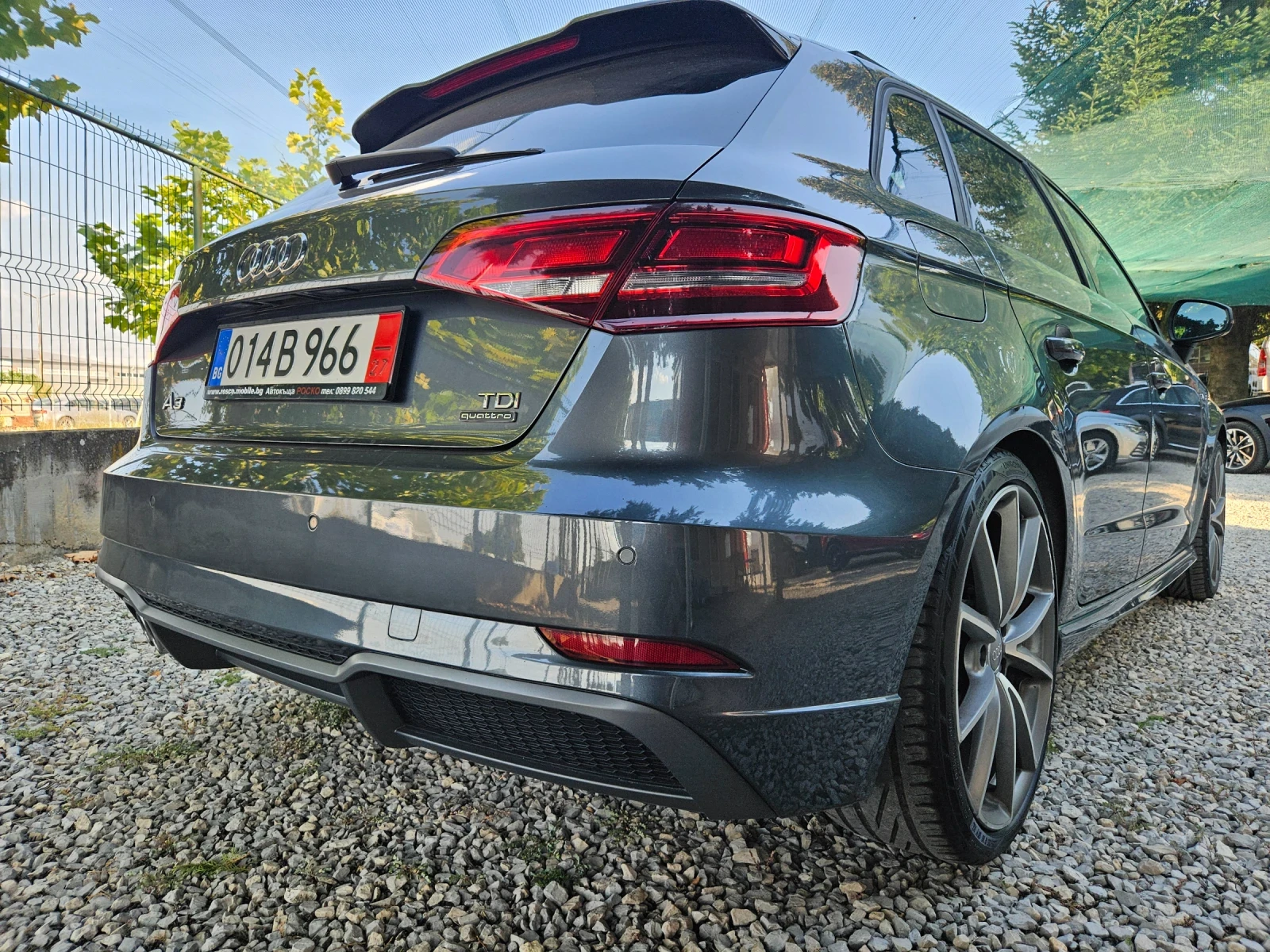 Audi A3 2, 0 TDI Sline Quattro, снимка 7 - Автомобили и джипове - 54997353