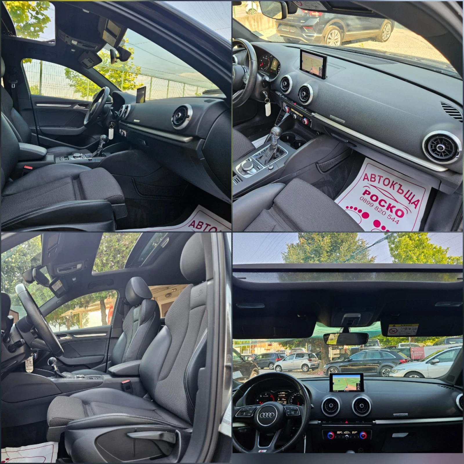 Audi A3 2, 0 TDI Sline Quattro, снимка 12 - Автомобили и джипове - 54997353