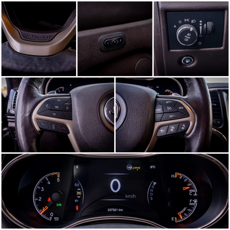 Jeep Grand cherokee SUMMIT-ПЕРФЕКТНА-6М.ГАРАНЦИЯ! , снимка 15 - Автомобили и джипове - 52822209