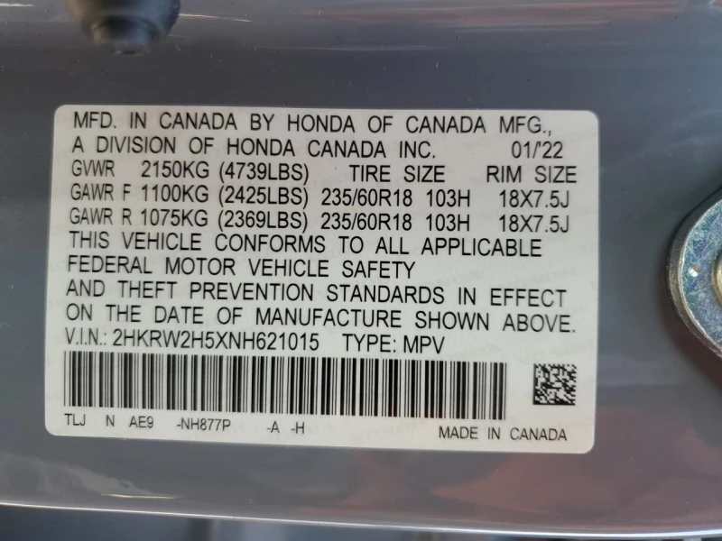 Honda Cr-v EX AWD - 34000 лв. - 53038240 | Car24.bg