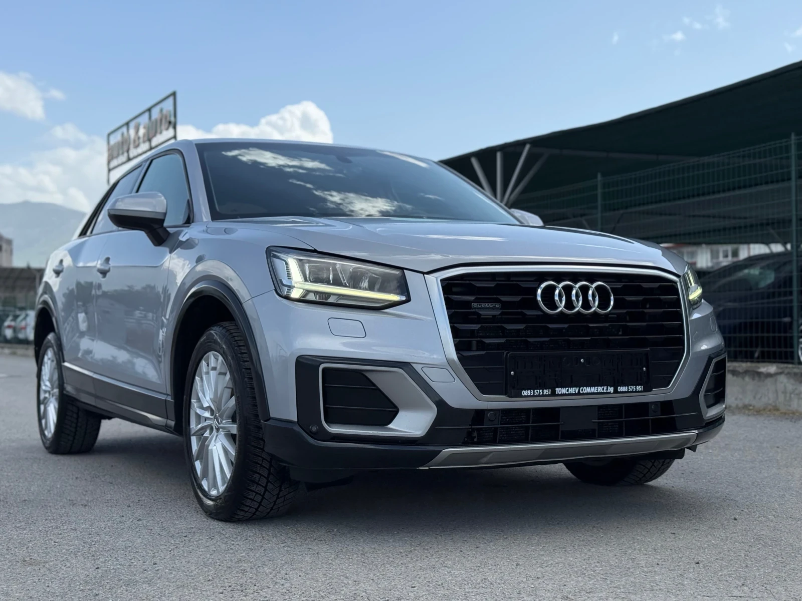 Audi Q2 2.0-TDI-quattro-АВТОМАТ-MATRIX-ЛЕД-ДИСТРОНИК