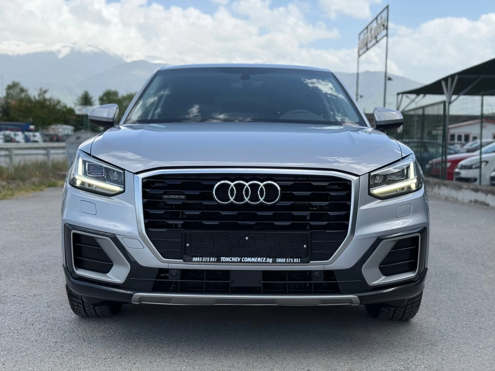 Audi Q2 2.0-TDI-quattro-АВТОМАТ-MATRIX-ЛЕД-ДИСТРОНИК, снимка 2 - Автомобили и джипове - 54508683