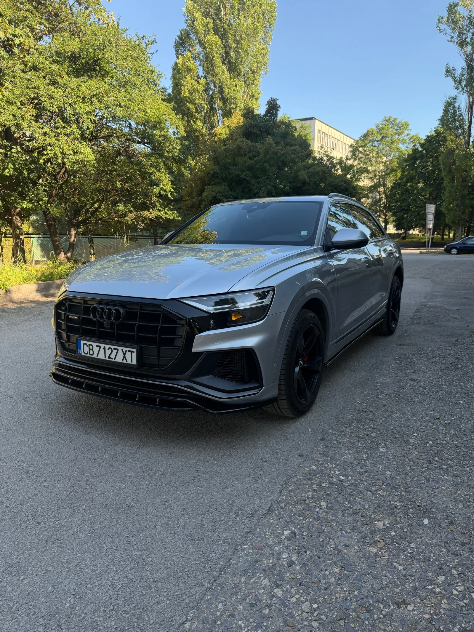 Audi Q8 55 TFSI S Line technik black optic