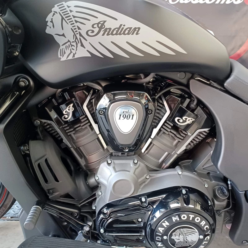 Indian Challenger Dark Horse Black Smoke, снимка 11 - Мотоциклети и мототехника - 52063954