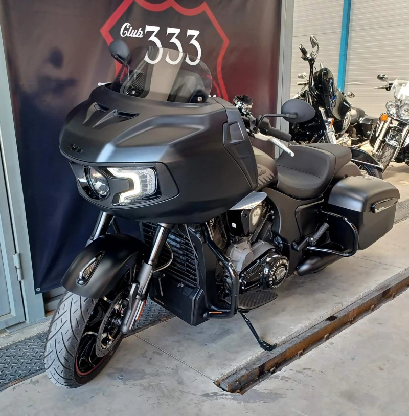 Indian Challenger Dark Horse Black Smoke, снимка 5 - Мотоциклети и мототехника - 52063954