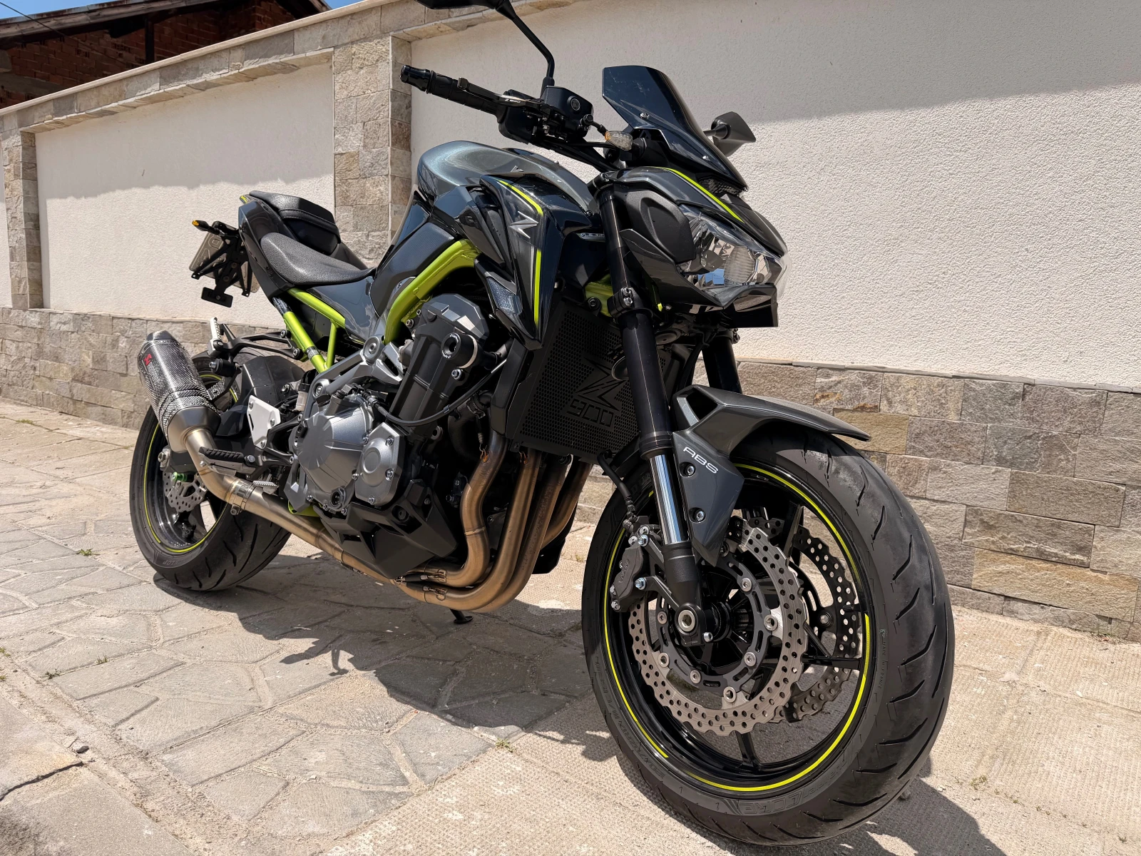Kawasaki Z 900 ABS Performance - Цял Akrapovic!