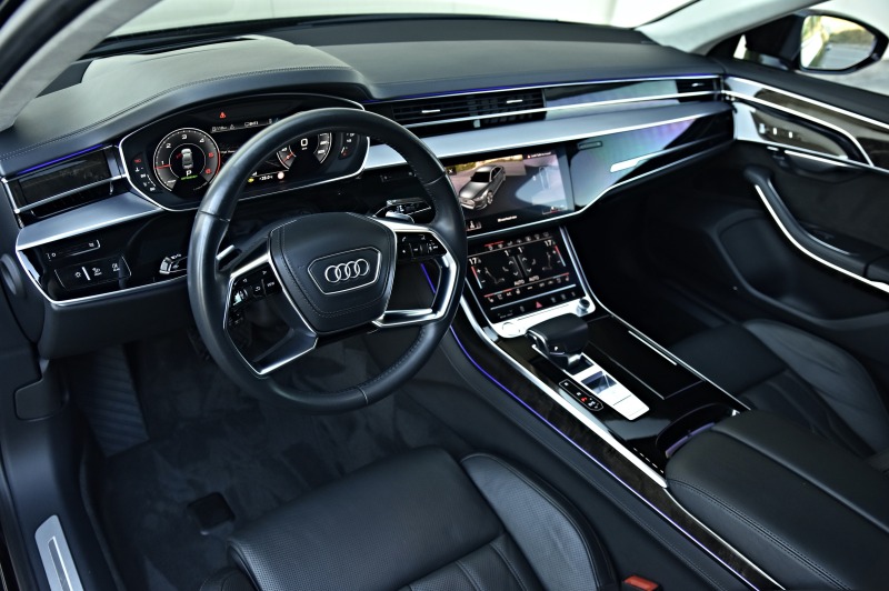 Audi A8 5.0 TDI  SPORT 3xTV B&O 360 PANO FULL, снимка 9 - Автомобили и джипове - 46780741