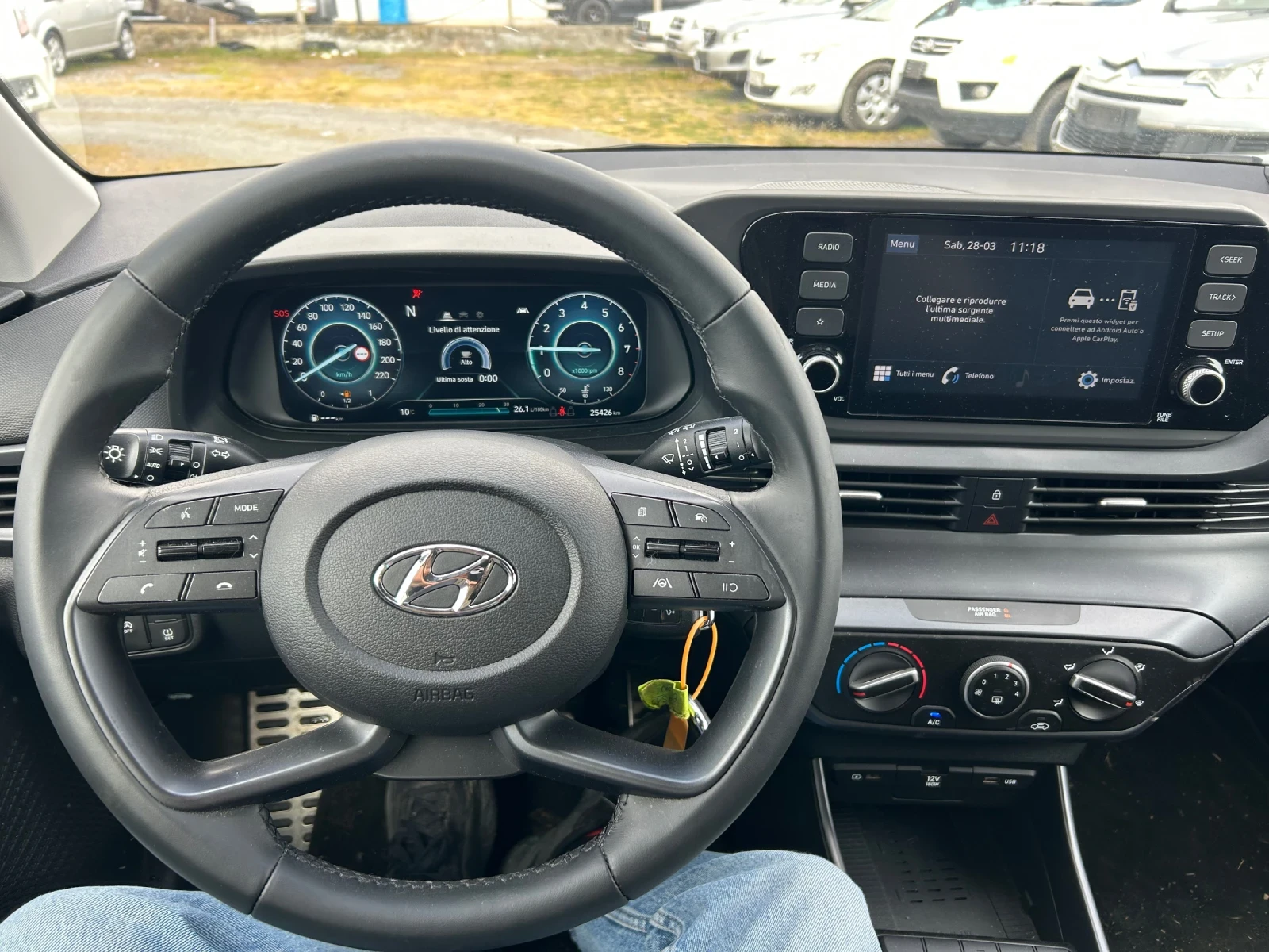 Hyundai Bayon 1.0i-Hibrido 99k.c euro6D, снимка 9 - Автомобили и джипове - 54005917