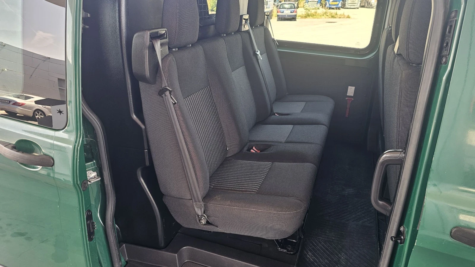 Ford Transit Custom 2.0 TDI ТОВАРОПЪТНИЧЕСКИ 6 МЕСТА-КЛИМА , снимка 13 - Бусове и автобуси - 54805711