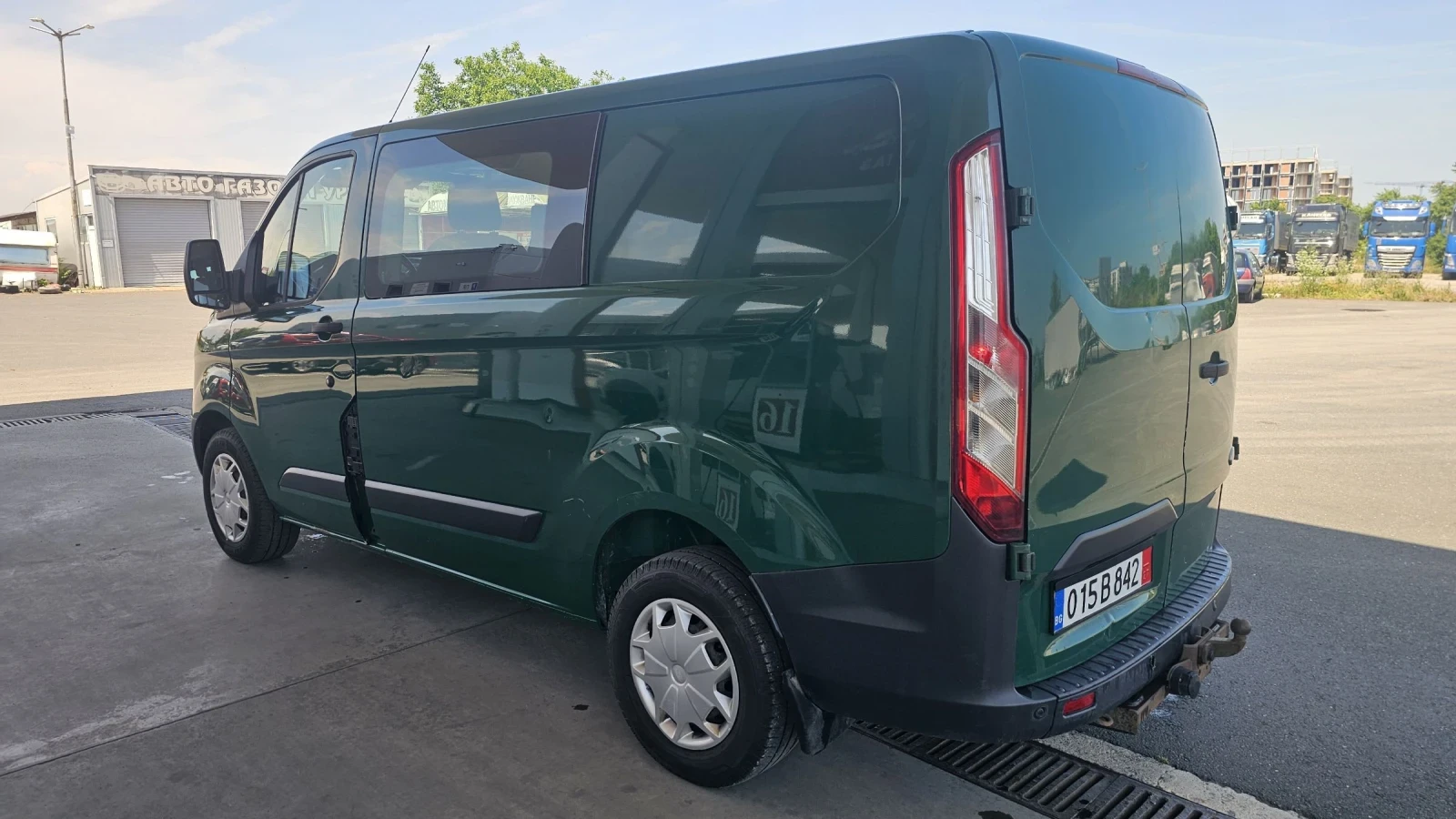 Ford Transit Custom 2.0 TDI ТОВАРОПЪТНИЧЕСКИ 6 МЕСТА-КЛИМА , снимка 5 - Бусове и автобуси - 54805711