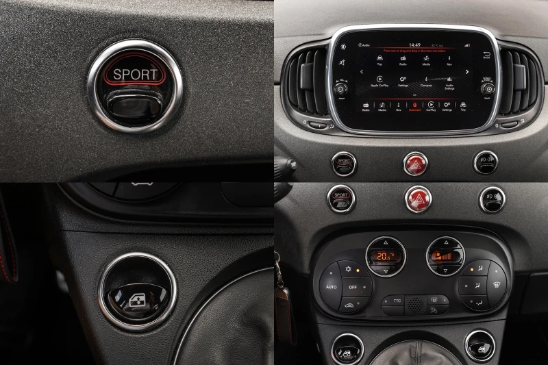 Abarth 595 SABELT Competizione 595 , снимка 11 - Автомобили и джипове - 51407642