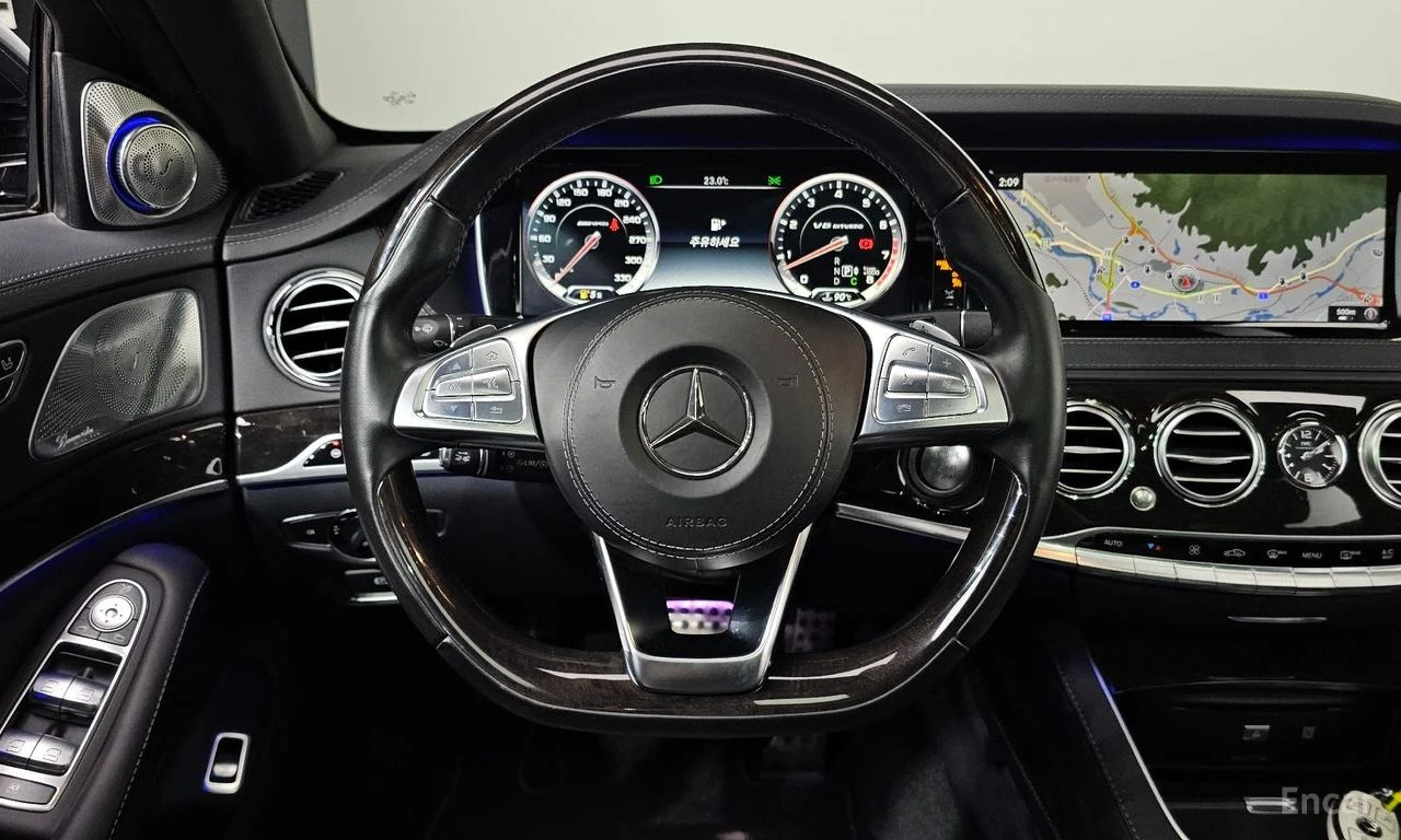 Mercedes-Benz S 63 AMG 4MATIC* LONG* BURMESTER 3D* HEAD UP* ������ ���� | Mobile.bg � ����������� 10