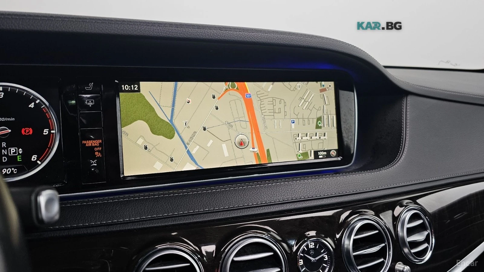 Mercedes-Benz S 350 4MATIC* ����* �������* ������* BURMASTER* PANO* 36 | Mobile.bg � ����������� 13