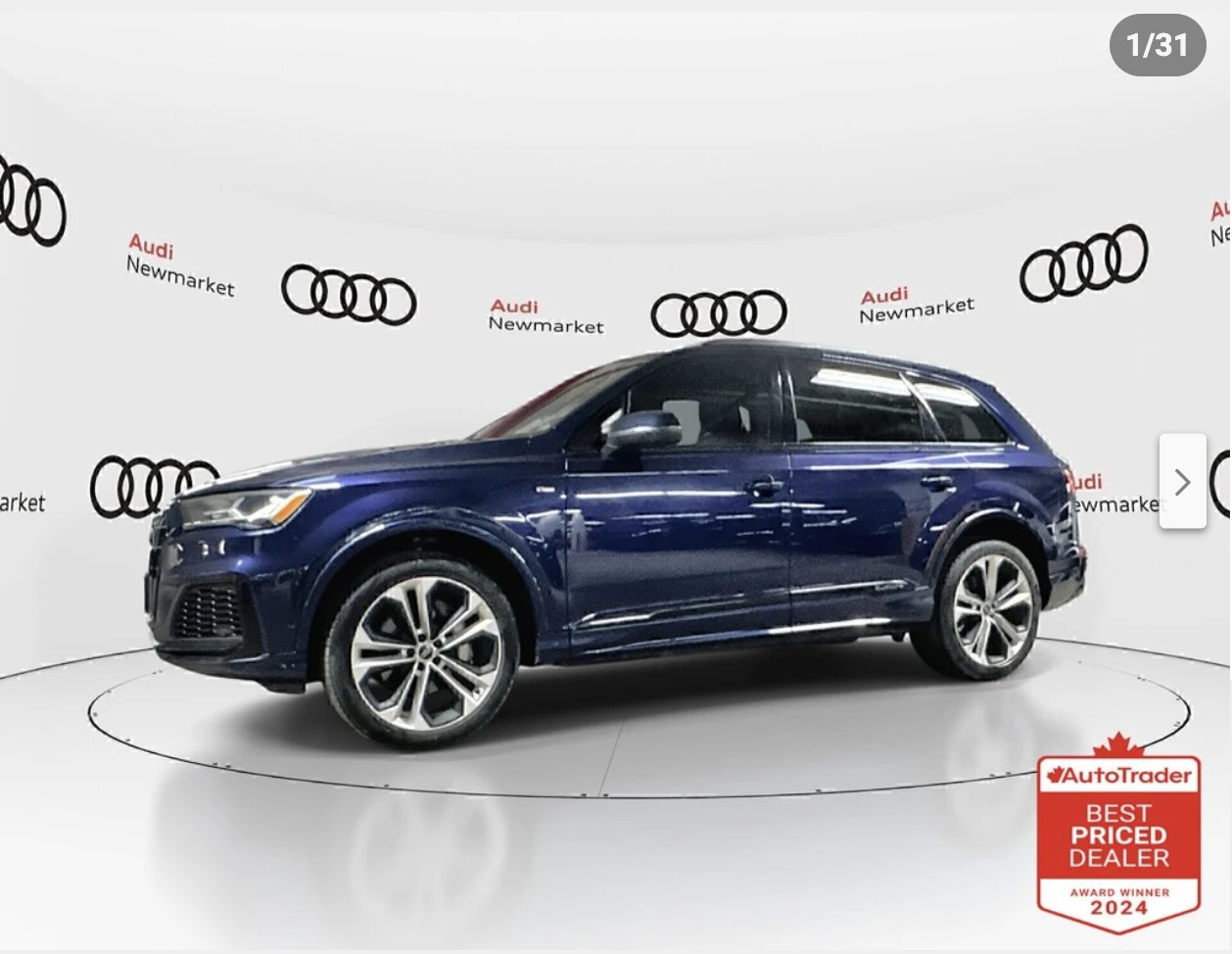 Audi Q7 3.0T* S* LINE* MATRIX* 360КАМЕРА* ПАНОРАМА* , снимка 1