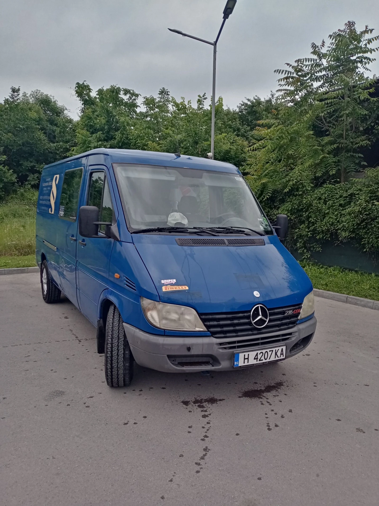 Mercedes-Benz Sprinter 216 klima tempomat, снимка 2 - Бусове и автобуси - 54797136