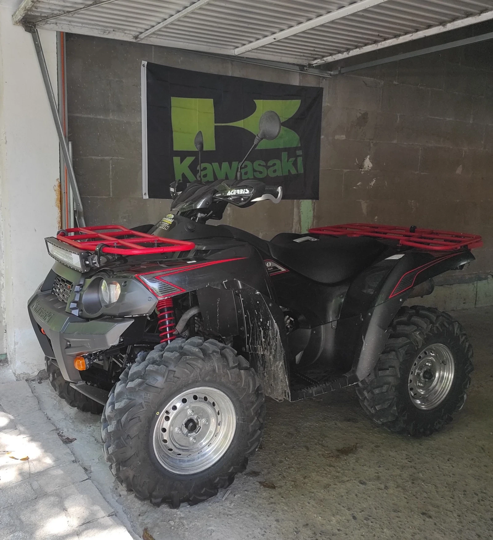 Kawasaki Brute Force, снимка 5 - Мотоциклети и мототехника - 55184880