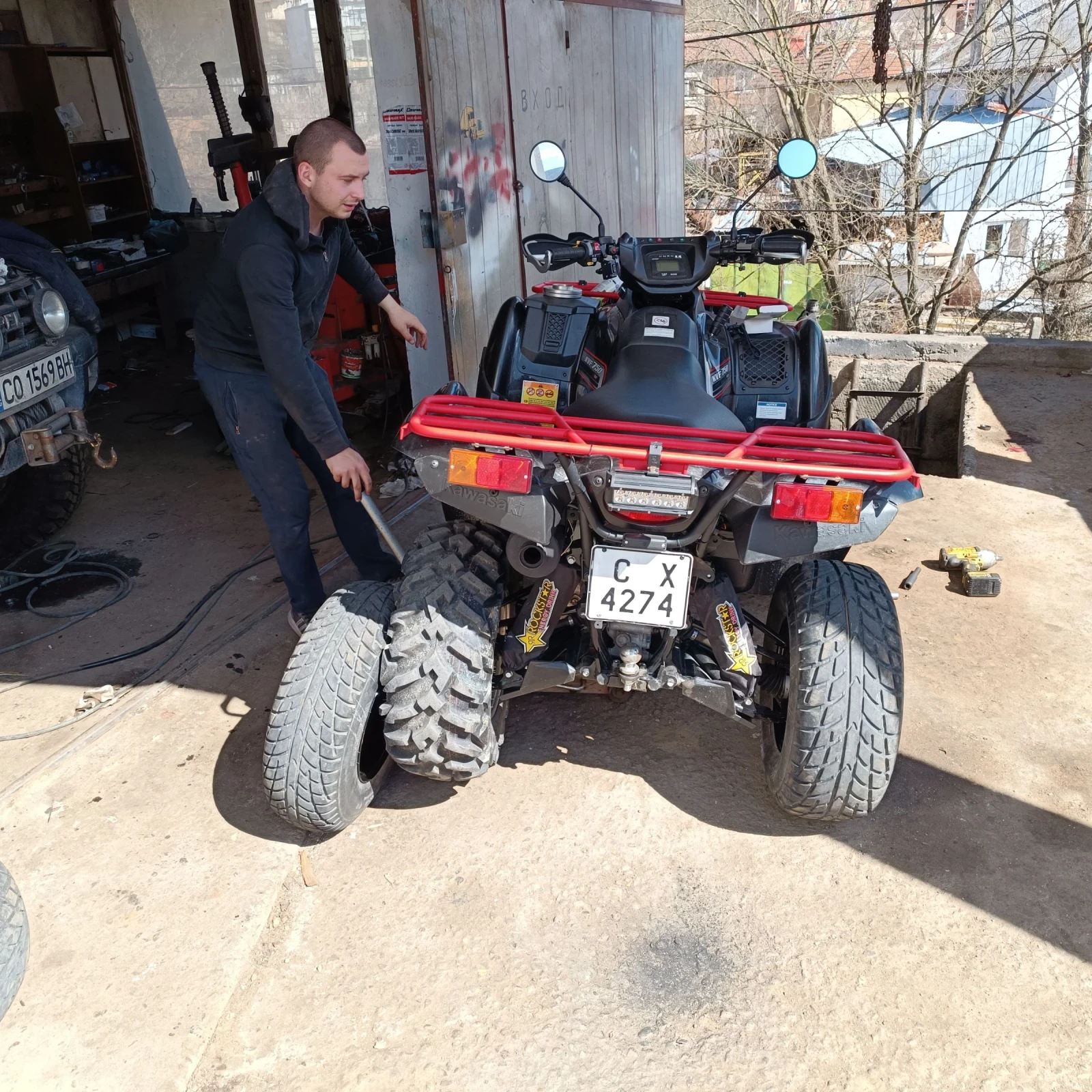 Kawasaki Brute Force, снимка 8 - Мотоциклети и мототехника - 55184880